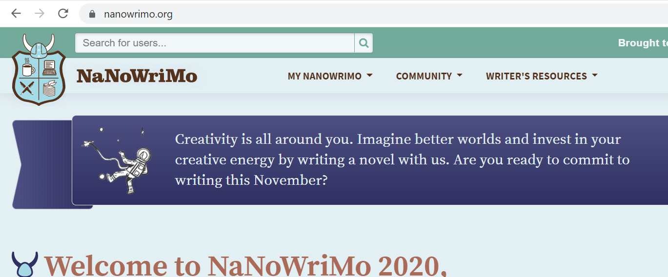 NaNoWriMo can start early with Preptober.