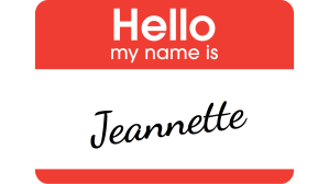 Jeannette is renamed with a human spin, rather than using her wolf name.