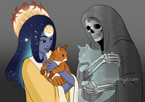 Loving Reaper was created by Jenny Jinya on WEBTOON.